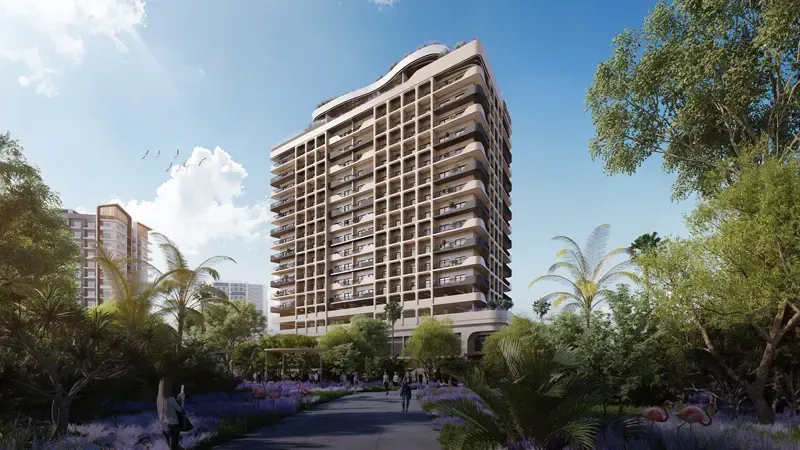 Weybridge Gardens 2 – render