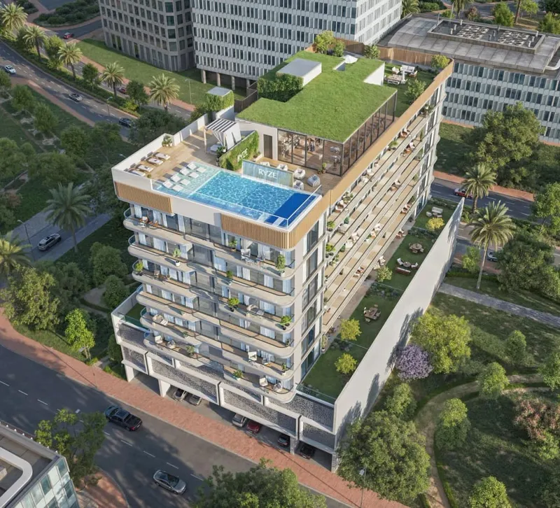 Ryze Residences by AUM Development – render