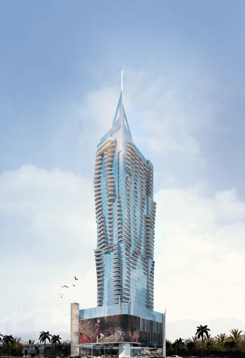 Fairmont Residences Dubai Skyline – render