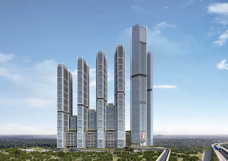 The Serene at Sobha Central – render