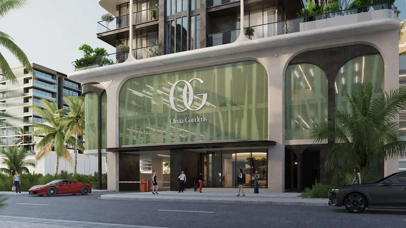 Olivia Gardens – render