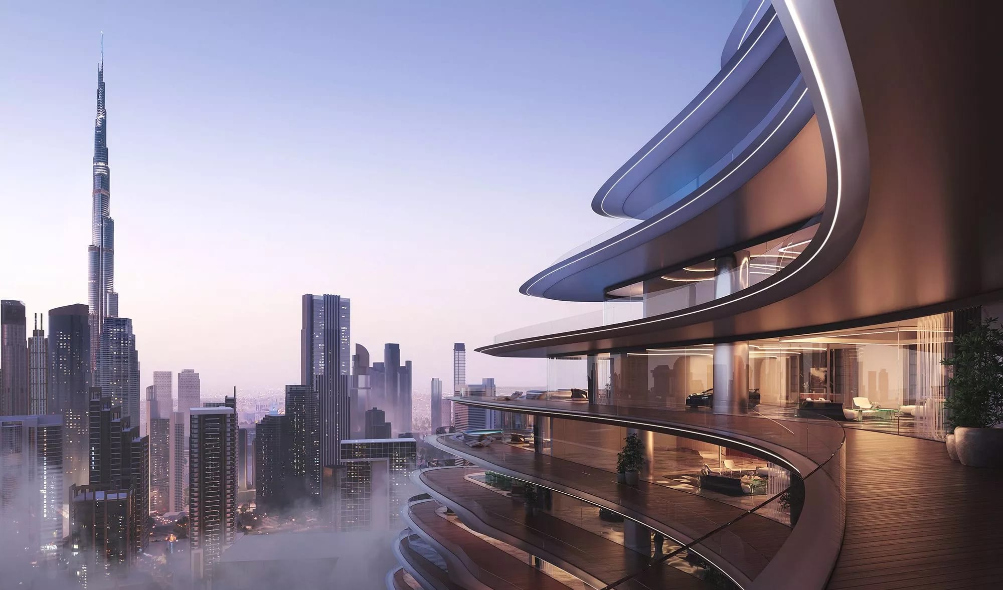 Bugatti Residences – render