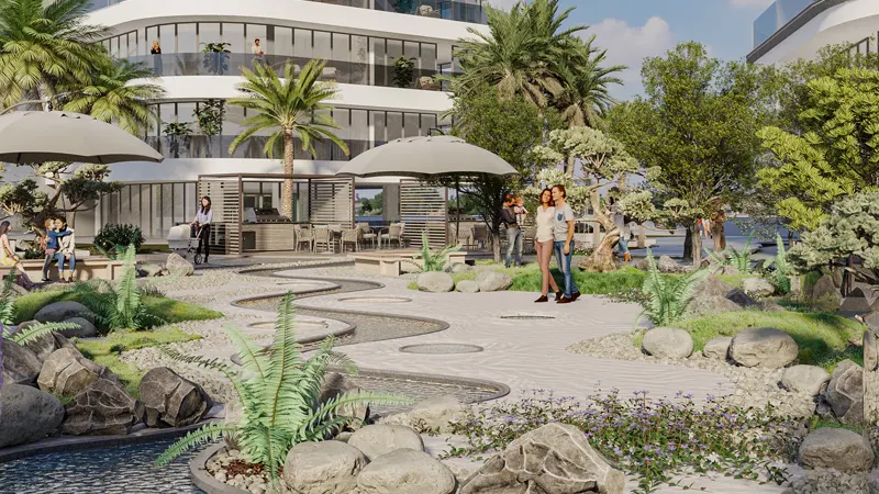 The Central Downtown – render