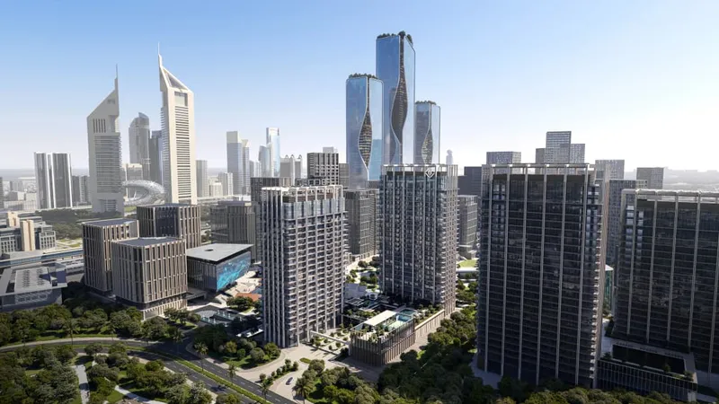 The Residences DIFC Zabeel District – render