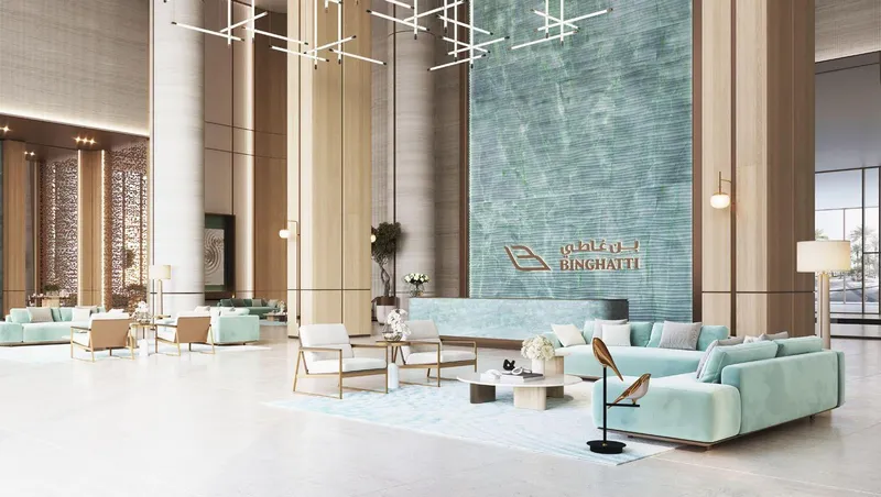 Binghatti Aquarise – render