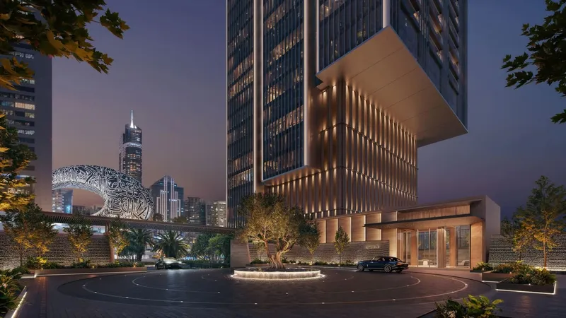 Jumeirah Residences Emirates Towers – render