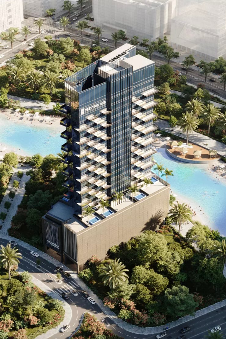 The Waterway – render