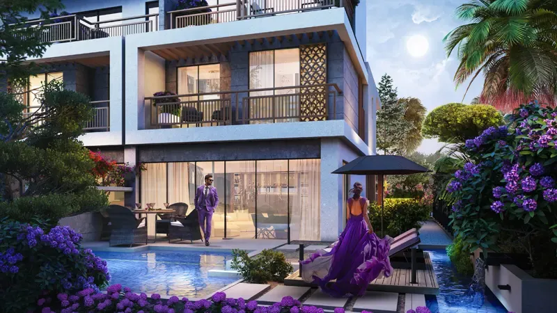 Violet at Damac Hills 2 – render