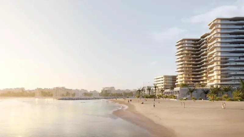 The Astera at Al Marjan – render