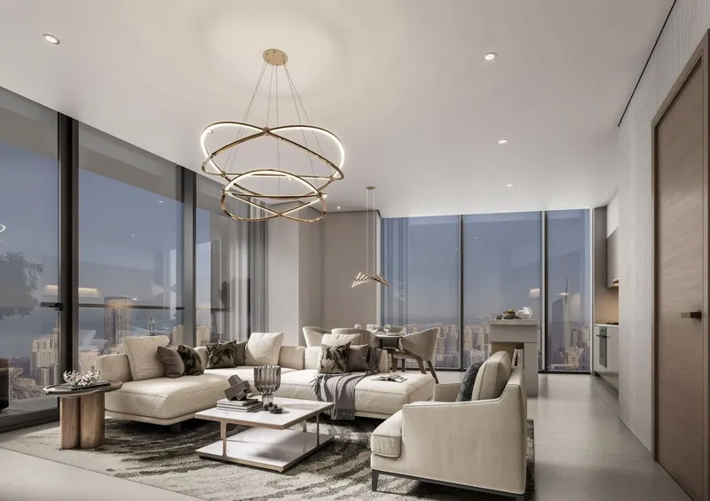 The Serene at Sobha Central – render