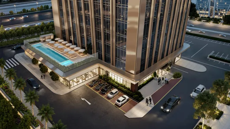 Hilton Residences Dubai JLT – render