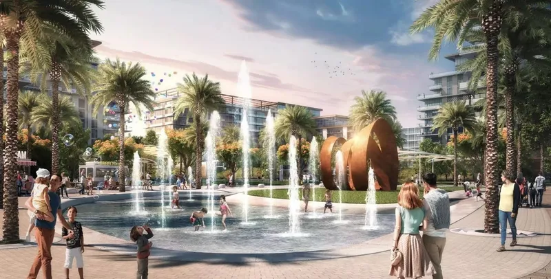 Central Park - Plaza – render